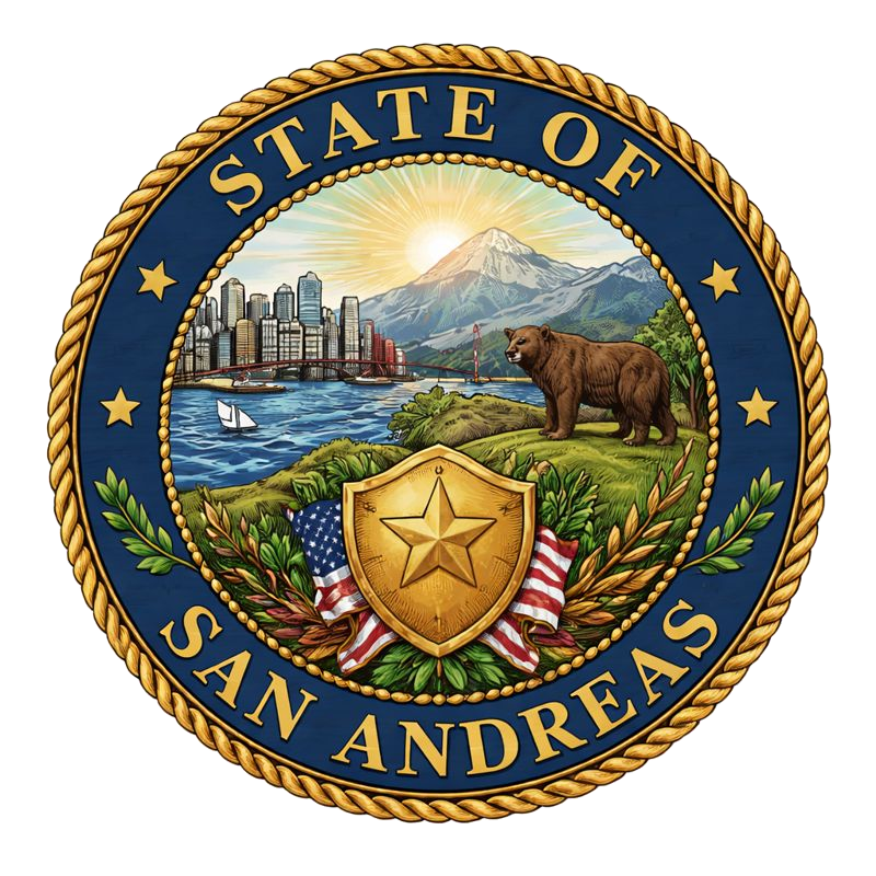 Seal of the State of San Andreas